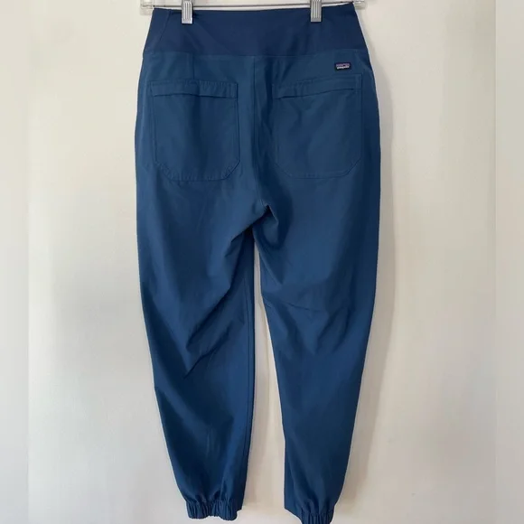 Patagonia Happy Hike Studio Pants Joggers Blue Outdoors Granola Women’s Sz XS - Picture 6 of 10